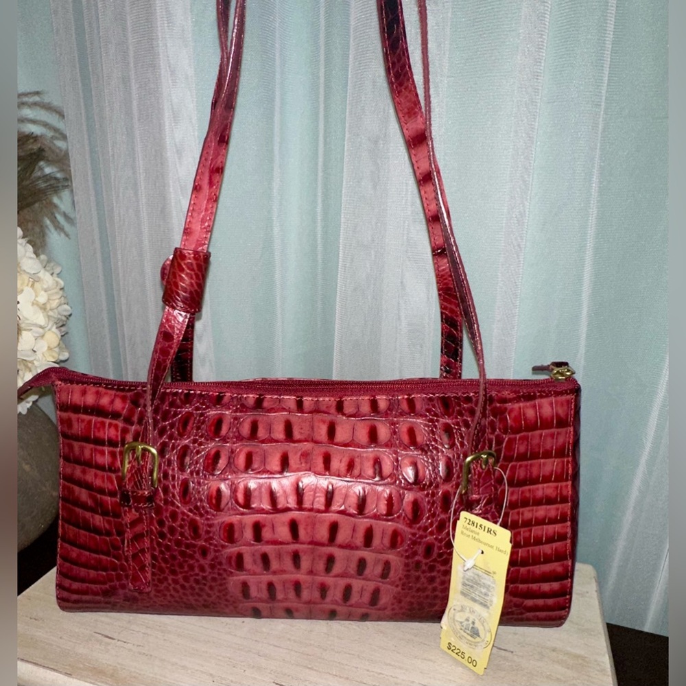 NWT RARE FIND Brahmin Melanie in Rose Melbourne